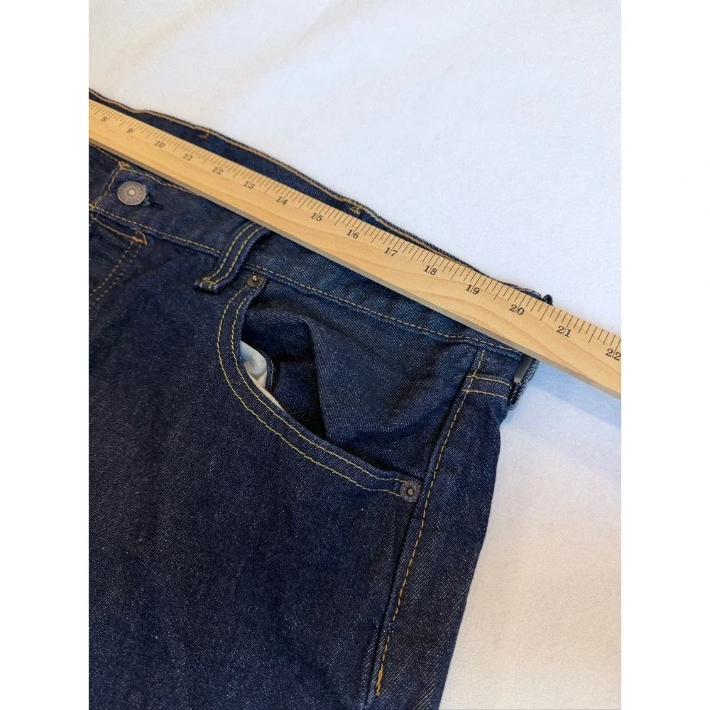 Levi's 501 Original Fit Jeans Men 42x32 Blue Button Fly Straight Leg 00501-2331
